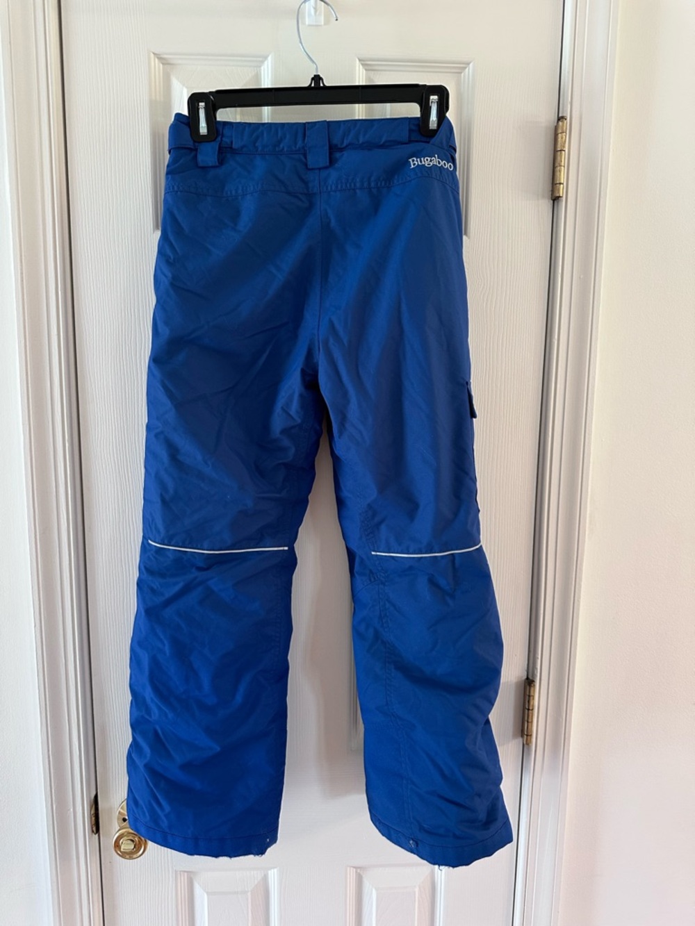 Columbia Bugaboo Snow Pants Youth Medium Blue Omni Heat Ski Snowboard Waterproof